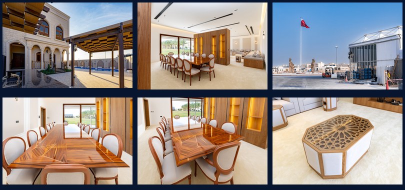 Contact sheet of real GCC property launch frames